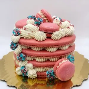 fruity Bigger Mac macaron cake